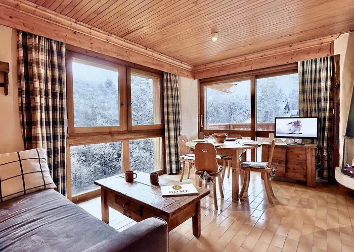 1850: Elegant 3 Pieces, 4 Pers, Balcon & Wifi Au Pied Des Pistes - Fr-1-575-244 Lejlighed